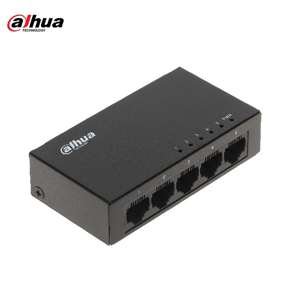 Switch 5 Porte Gigabit 10/100/1000 Metallo